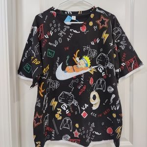 Nasa x Naruto Uzumaki oversized Man's T Shirt.